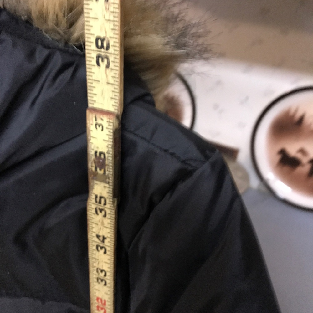 Puffy winter coat size clothes